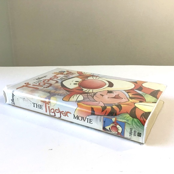 Disney The Tigger Movie VHS Video Tape G Movie With Storage Case Vintage - Picture 2 of 10